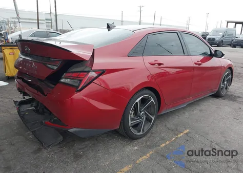 2022 Hyundai Elantra N Line from USA, damaged, VIN KMHLR4AF3NU344818